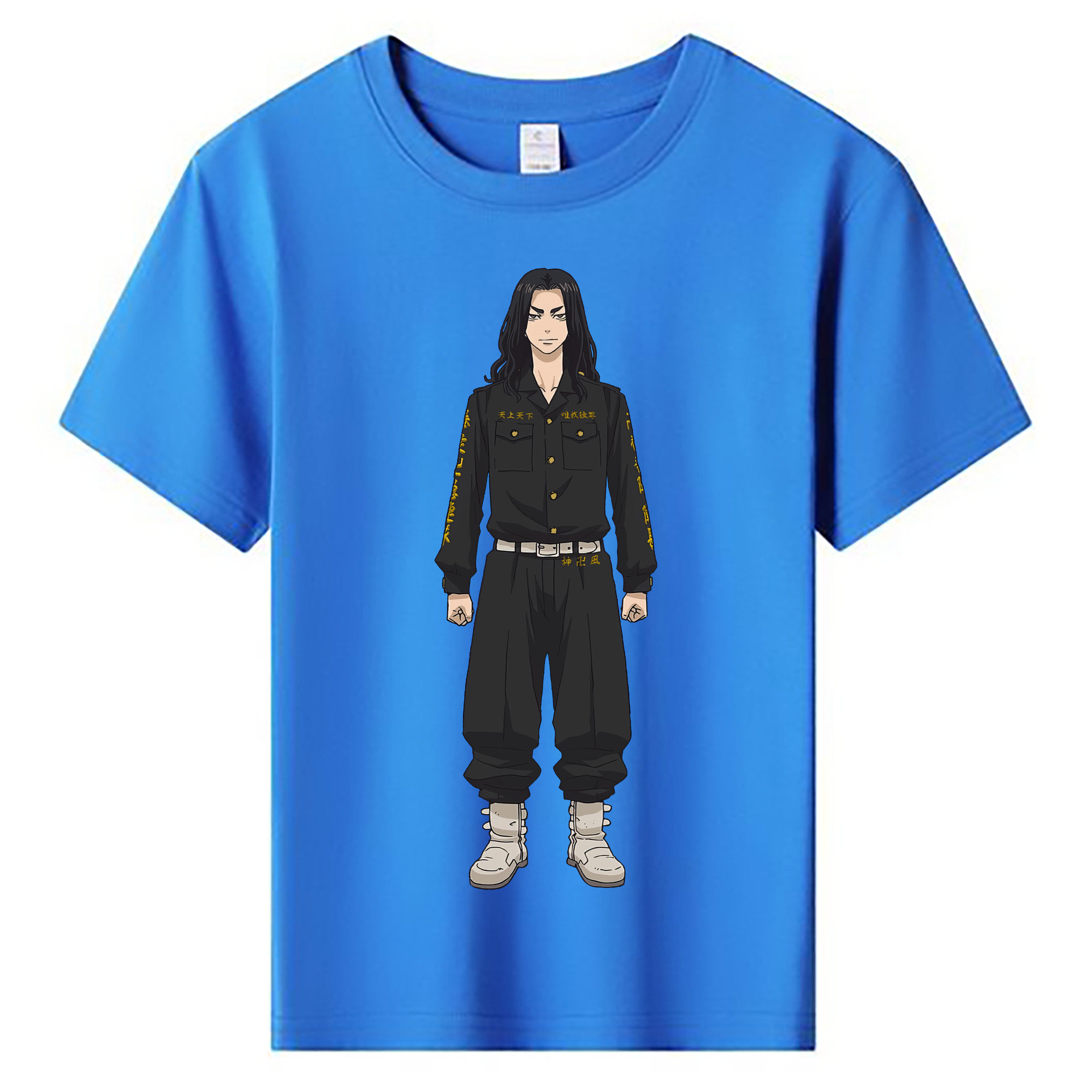 （画像用） 東京リベンジャーズ Tokyo Revengers 綿100％キッズTシャツ（フロントプリント）